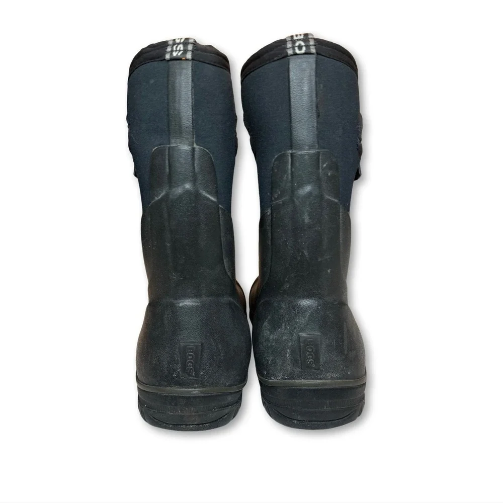 Bogs Boots Men's Ultra Mid 51407-001‎ Waterproof Winter & Rain Black Size 11